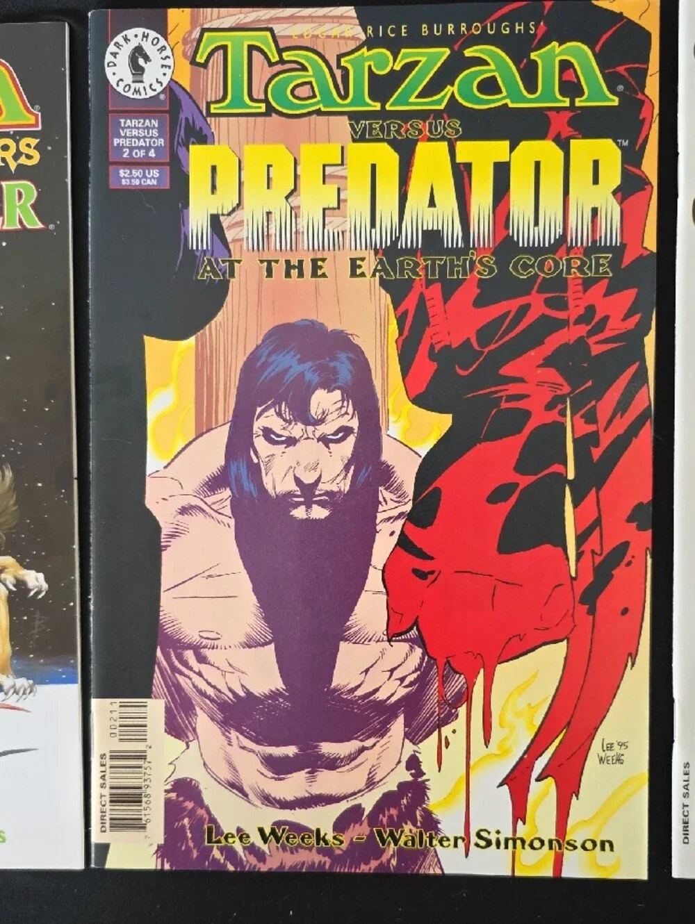 Dark Horse Tarzan Comic Books (3)